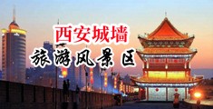 大鸡巴骚逼视频中国陕西-西安城墙旅游风景区